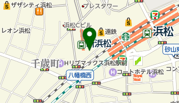 遠鉄百貨店第1駐車場の地図画像