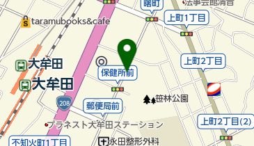 大牟田市役所駐車場の地図画像