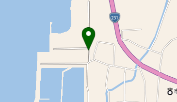 厚田海浜プール駐車場の地図画像