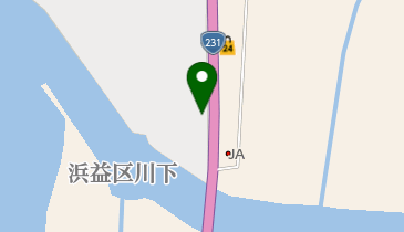 川下海浜公園駐車場の地図画像