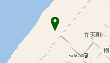 石狩浜海水浴場駐車場の地図画像