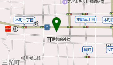 伊勢崎市本町有料駐車場の地図画像