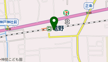 竜野駅南第1駐車場の地図画像