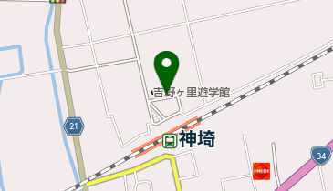 神埼市駅北口駐車場の地図画像