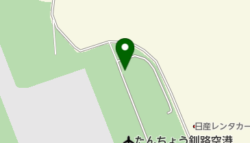 釧路空港駐車場の地図画像