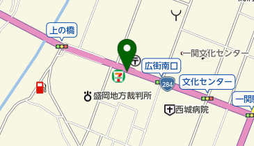 城内駐車場の地図画像