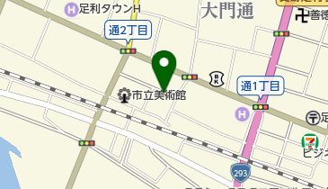 美術館通り駐車場の地図画像