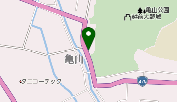 亀山西駐車場の地図画像