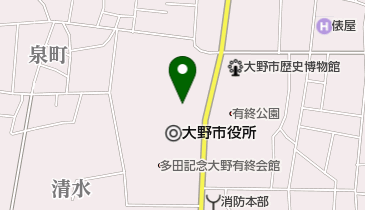 城下町南広場駐車場の地図画像