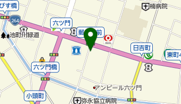 久留米シティプラザ地下駐車場の地図画像