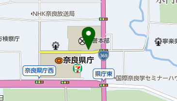 奈良登大路自動車駐車場の地図画像