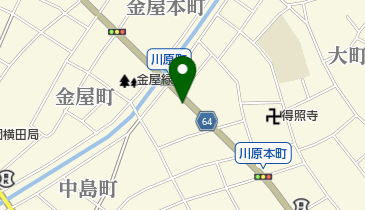 金屋町・山町筋観光バス専用駐車場の地図画像