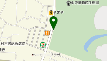 県立青葉の森公園西口駐車場の地図画像