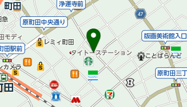 ぽっぽ町田パーキングの地図画像
