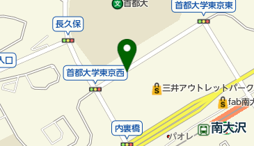 三井アウトレットパーク多摩南大沢A駐車場の地図画像