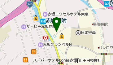 山王グランドビルガレージの地図画像