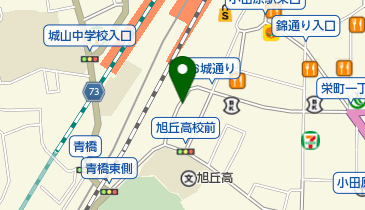 小田原駅東口駐車場の地図画像