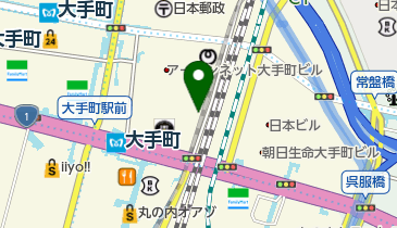 新大手町ビルガレージの地図画像