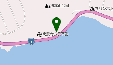 逗子海岸ロードオアシス駐車場の地図画像