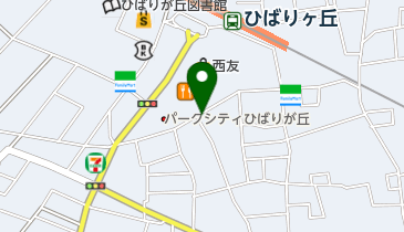 西友ひばりが丘店第2駐車場の地図画像