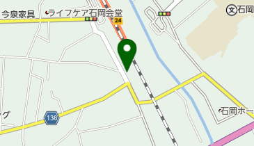 石岡駅西口交流施設駐車場の地図画像