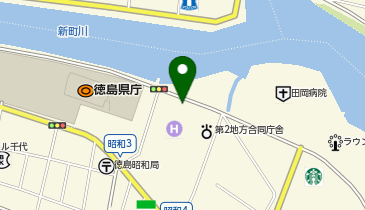 徳島グランヴィリオホテル駐車場の地図画像