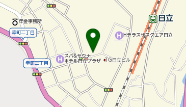 日立シビックセンター地下駐車場の地図画像