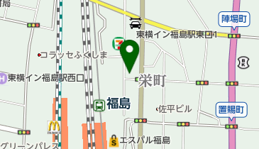 ハルヨシパーキング栄町の地図画像