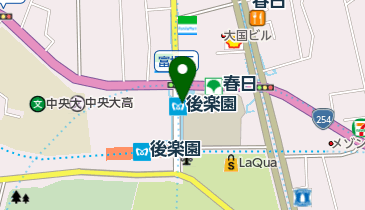 文京シビックセンター駐車場の地図画像