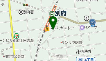 別府駅ビル駐車場の地図画像