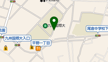 北九州市立国際村交流センター駐車場の地図画像