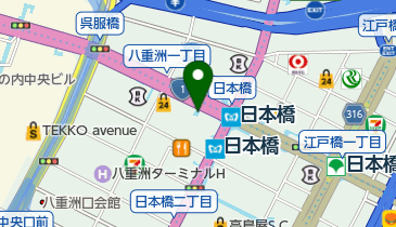 柳屋ビルディング駐車場の地図画像