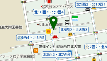 エッセ北9条パーキングの地図画像