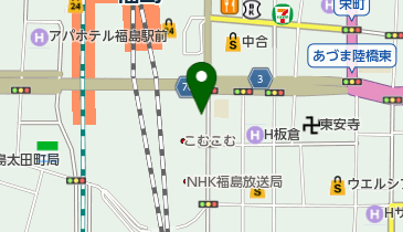 エスパル福島駐車場の地図画像