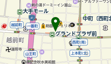 グランドパーキングの地図画像