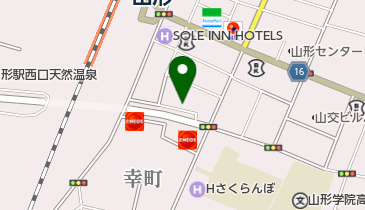 ジャオ パーキングJA山形市の地図画像