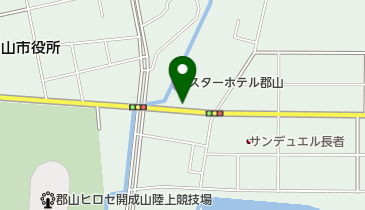 スターホテル郡山駐車場の地図画像