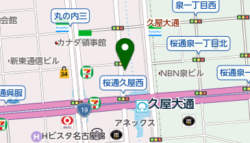 セントラルパーク地下駐車場の地図画像