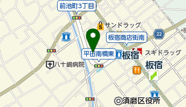 パーキングナカタの地図画像