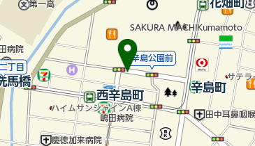 パスート24辛島公園の地図画像