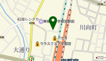 パセオ駐車場の地図画像