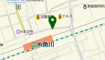 ヒスイ王国館駐車場の地図画像