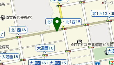 ビッグシャイン88北1条駐車場の地図画像