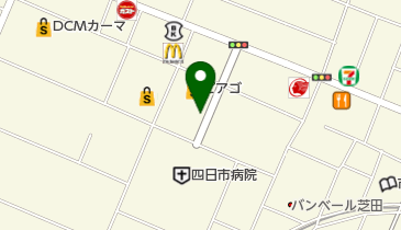 ピアゴ久保田店駐車場の地図画像
