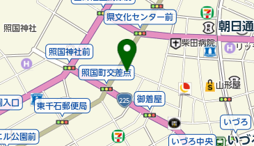 ホテル&レジデンス南洲館駐車場の地図画像