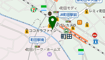 ヨドバシカメラマルチメディア町田店専用駐車場の地図画像