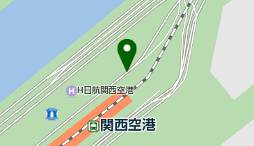 関西国際空港第二駐車場の地図画像