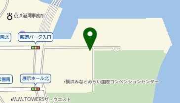 ノース駐車場の地図画像