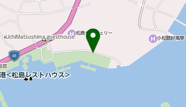 松島公園第3駐車場の地図画像