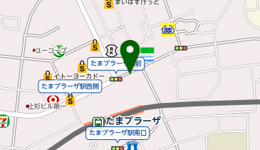 たまプラーザテラスゲートプラザD駐車場の地図画像